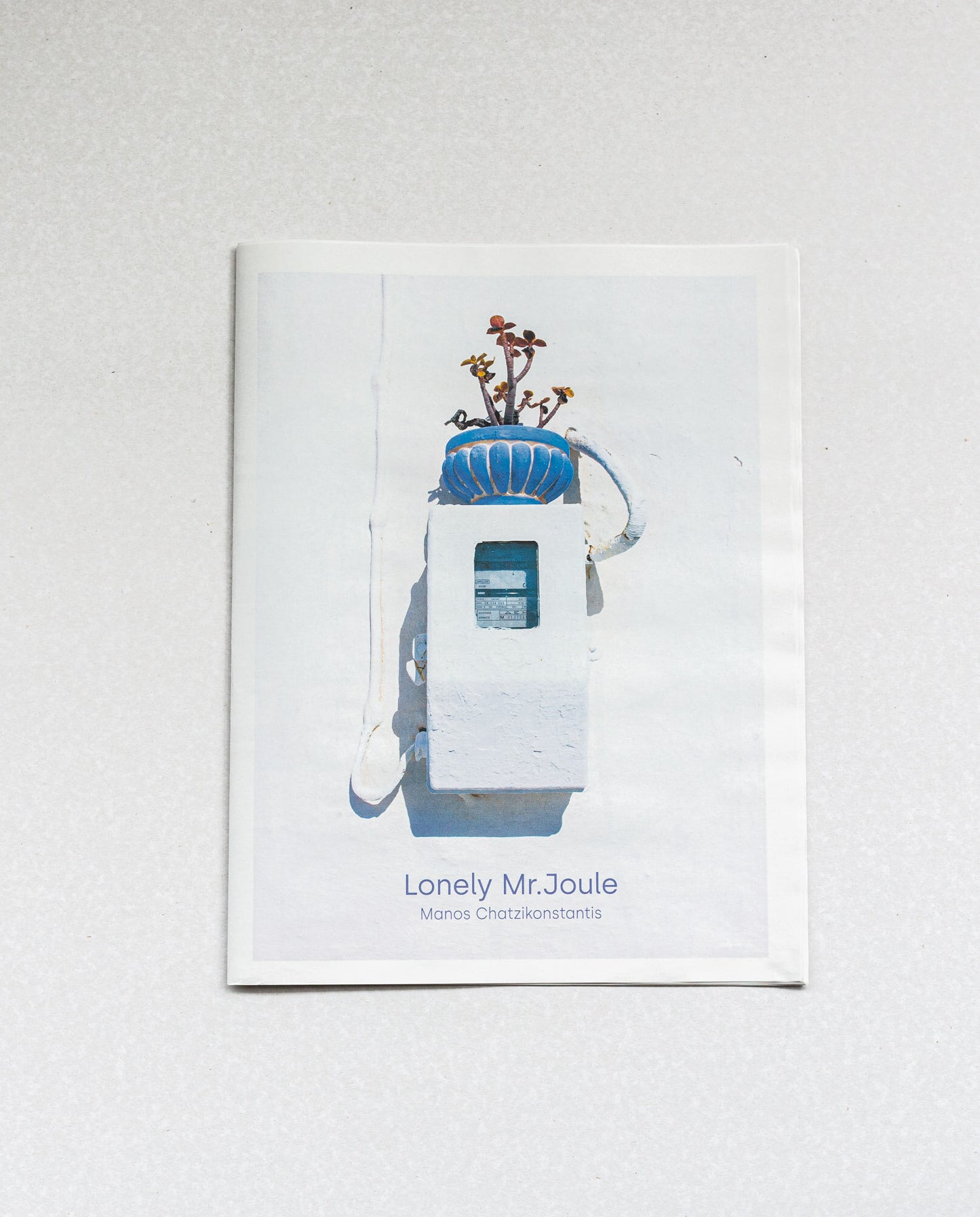 Lonely Mr Joule. Photozine.